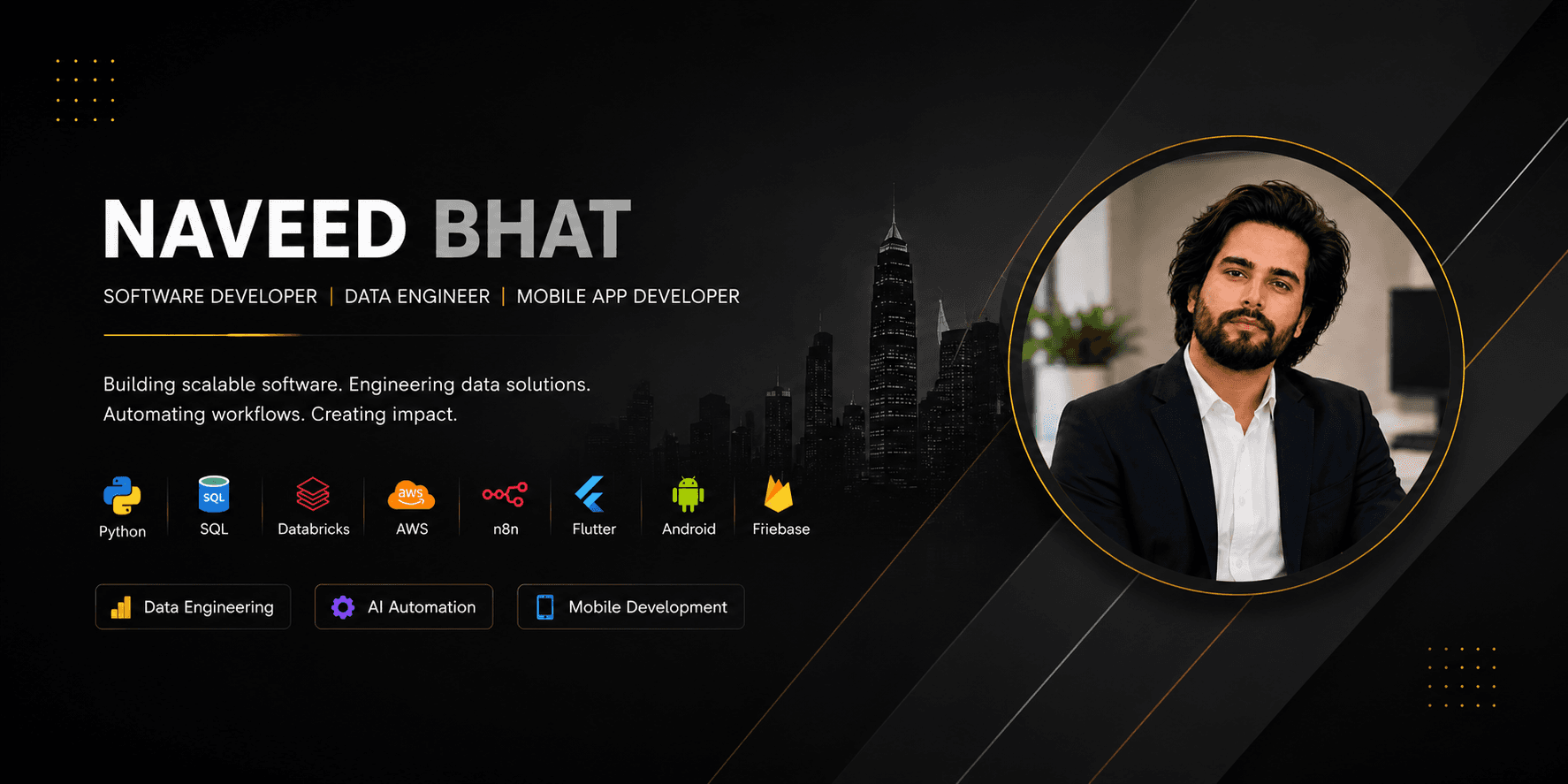 Naveed Mohammad Bhat Showcase Banner
